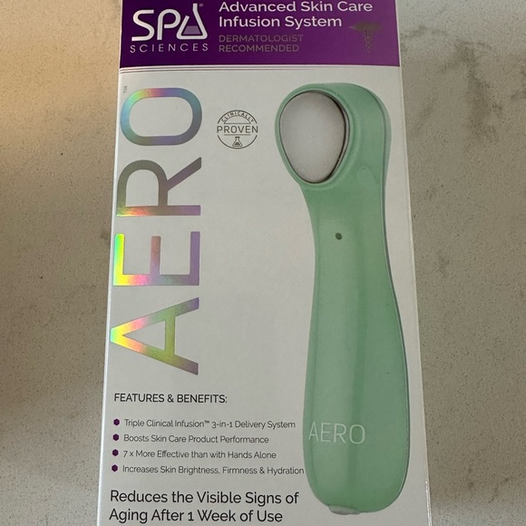 NEW! Spa Sciences AERO Advanced Anti-Aging Skincare Infusion System deluxe kit - Picture 1 of 5